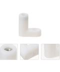 White Plastic Corner Brackets L Shape Braces For Shelves And Furniture Support Thick Durable Plastic Heavy Duty 100 Pack