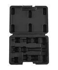 Grab This Epic 9-Piece Oil Drain Plug Wrench Kit To Tackle Any Car Truck Or Bike Job Fast With Vanadium Steel Sockets That Won't Rust Or Slip And Fit All Standard Sizes Perfect For Your Garage Setup black storage case