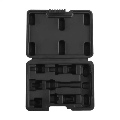 Grab This Epic 9-Piece Oil Drain Plug Wrench Kit To Tackle Any Car Truck Or Bike Job Fast With Vanadium Steel Sockets That Won't Rust Or Slip And Fit All Standard Sizes Perfect For Your Garage Setup black storage case