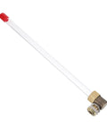 Water Level Gauge For Cisterns And Fire Protection Pools With High Accuracy Detection And Continuous Monitoring High Temperature Resistant Built Tough From Plastic And Copper For Industrial Processes And Tanks, clear tube with brass fitting