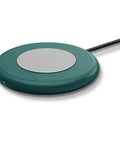 Smart Coffee Mug Warmer And Versatile Candle Warmer Pad For Desk in chill green finish, designed for keeping beverages warm.