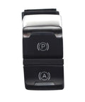 Electric Parking Brake Actuator And Hill Start Assist Switch Direct Replacement For A4 S5 Q5 S4 top view showing buttons and sleek design.