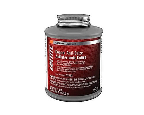 Copper Anti-Seize Lubricant Workhorse Brush-Top Bottle 1 Lb High Temp Up To 1800F Prevents Rust Corrosion Galling Seizing