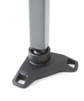 Close-up of the base leg of the 13 Ft By 13 Ft Instant Pop Up Canopy Tent With Wheeled Carry Bag Portable Straight Leg Outdoor Gazebo Shelter.