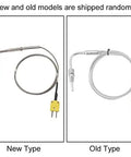 K Type Thermocouple Temperature Probe Sensor For Exhaust Gas Temperature EGT, 1 8th Inch PT With Exposed Tip And Connector, models comparison