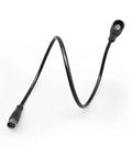 Ebike Extension Cable 2Pin To 6Pin Waterproof IP66 60cm Double Ended Connector for lights and throttle, female to male view