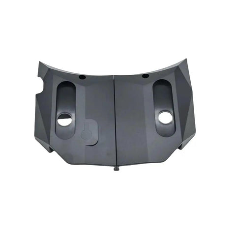 Front Plug Shell For Kugoo Kirin G3 Electric Scooter Replacement Part Black Plastic Style B with snap-in design