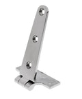 Three Pack Beefy Heavy Duty Tee Hinge Set For Cabinets Gates And Sheds, Marine Grade 316 Stainless Steel With High Polish Finish, Ideal For Indoor Outdoor Doors, Garden Gates, Boat Cabin, Yacht Doors, Wooden Cases. single polished 316 stainless steel tee hinge