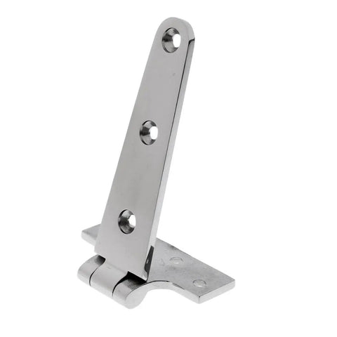 Three Pack Beefy Heavy Duty Tee Hinge Set For Cabinets Gates And Sheds, Marine Grade 316 Stainless Steel With High Polish Finish, Ideal For Indoor Outdoor Doors, Garden Gates, Boat Cabin, Yacht Doors, Wooden Cases. single polished 316 stainless steel tee hinge