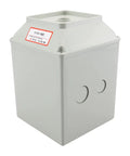 Heavy Duty Exterior Enclosure Box For 125A Universal Rotary Changeover Cam Switch LW28 125 4 metal casing close-up
