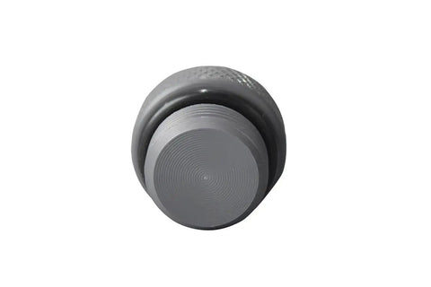 Wally Plug With O Rings Black Dope Replacement Part For Car Fuel System And Plumbing Solid Build Easy Install Front View