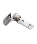 Heavy Duty 304 Stainless Steel Torque Hinges 2.0 N m With 0 To 90 Degree Stop Position Silver Finish