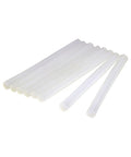 Mini Size Clear Dual Temp Hot Glue Sticks 5 Lb Box For Crafts, DIY, Scrapbooking, visible in arranged stack