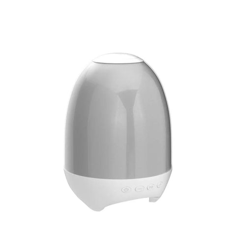 Night Light Bluetooth Speaker With 3D Glass Fireworks Lamp, Touch Control, Seven Colors And Gradient Mood For A Lit Bedroom Vibe