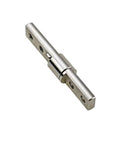 Constant Torque Position Control Hinge 10x57mm Concealed Damping Hinge With Rotary Shaft 1 Piece 3.0 Nm Torque Silver Finish.