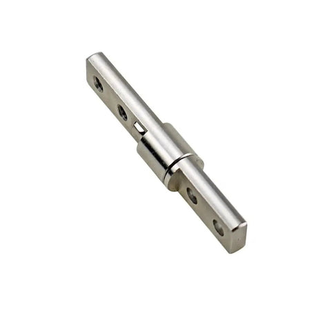 Constant Torque Position Control Hinge 10x57mm Concealed Damping Hinge With Rotary Shaft 1 Piece 3.0 Nm Torque Silver Finish.