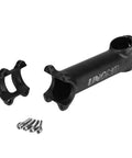 17 Degree Aluminum Bike Stem 31.8mm Clamp, 130mm Length, Lightweight 150g MTB Stem with screws and clamp