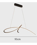 Slick Loft Style Led Pendant Lamp With Hella Bright Eye Friendly Glow For Dining And Kitchen Zones featuring sleek 95cm design.