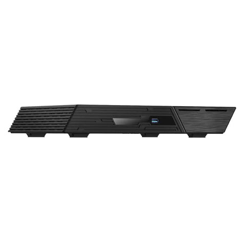 Six Terabyte Nex Gen Nas Server Loaded With Twelve Nvme M Two Ssds And Four Gigs Of Ram Boasting Ten Gb Ethernet and sleek black design.