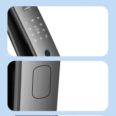 High Performance Easy Peasy Waterproof Smart Door Lock with biometric keypad and fingerprint scanning features.