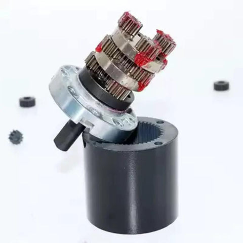 42mm Planetary Reducer Gearbox For DC Motor 775 Ready To Install, high torque planetary gearbox with aluminum housing