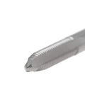 Close-up of 10 32 UNF Thread Tap High Speed Steel H2 Class showing cutting grooves for precise metalworking
