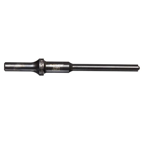 Built Tough Heavy Duty Pneumatic Roll Pin Punch 5 16 X 6 Inch Parker Shank Air Powered Shock Resistant Tool Steel Black Oxide Finish Designed To Drive Pins Straight Through No Fuss Reliable USA Made Gear