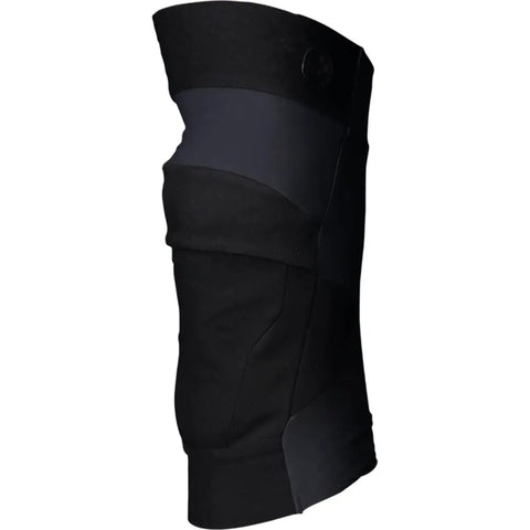 Side view of Oseus VPD Knee Pads For Mountain Biking And Enduro, Certified MTB Knee Protection For Trail And Downhill in Uranium Black
