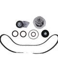 Timing Water Pump Kit for 2004 2008 Aveo Aveo5 1.6L Replace CPW9793 GTKWP335 with timing belt, pulleys, and seals