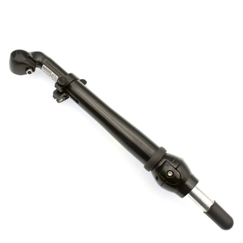 Foldable Bike Stem With Quick Release Aluminum Alloy Adjustable Handlebar Stem for 22.2mm or 25.4mm Clamps, 380mm Length