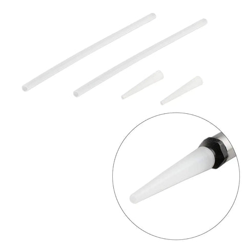 Beast Mode Expanding Spray Foam Gun For Polyurethane Sealant And Caulking, PTFE tips illustrated, Model PT 0604, close-up view.