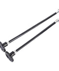 Equatorial Mount Trimmer Rod Replacement For 80DX EQ1 EQ2 Telescopes Anti Slip Aluminum Alloy Slow Motion Lever With Safety Lock Pro Grade Fine Adjustment Knob For Precise Astronomy Tuning And Smooth Tracking, black lever rods