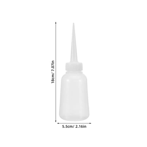 Clear Glue Applicator Bottles 12 Pack With Leakproof Design And Precision Needle Tip Squeeze Bottles For Repairs Crafting And DIY Projects Transparent Body For Quick Status Checks, 18cm clear plastic bottle with needle tip