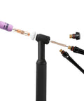 96 Piece TIG Consumables Kit With Foam Case For WP 17 18 26 Torch Includes 50 Alumina Cups 4 Through 8, 10 Gas Lens Bodies