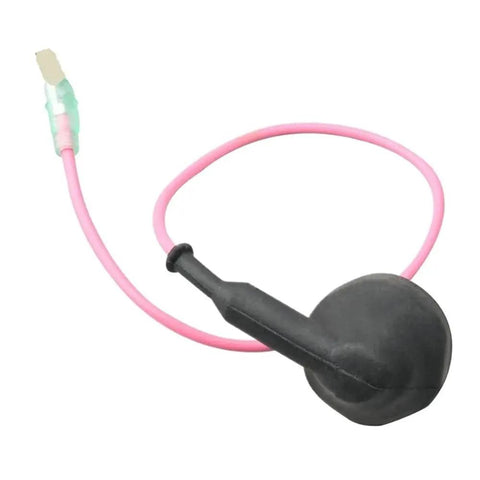 Retro Fit Outboard Shift Switch Assembly 64J-82504-00 For F9.9 To F40 T909 Makes Changing Gears A Breeze And Durability Is Guaranteed With Everyday Garage Tools To Get The Job Done Right. black plastic shift switch with pink wire and connector