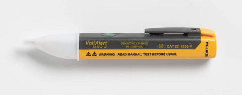 1AC II VoltAlert Non Contact Voltage Tester, Pocket Sized, Detects 90 to 1000V AC with Red Tip Glow and Audible Beeper