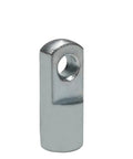 Air Cylinder Rod Clevis End Connector 28mm Length With M6x1 Female Thread For Pneumatic Systems Durable Iron Y Connector close-up