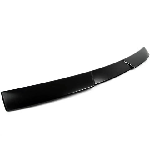 Subaru WRX STI Roof Spoiler V Style Unpainted Black ABS Rear Wing For 2015 To 2021 Models Easy Install Durable ABS Plastic Dope Look