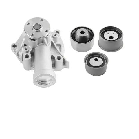 Knock Out That Car Service Job With A Full Timing Belt And Water Pump Replacement Kit Built Perfectly For 2004 2005 2006 Mitsubishi Galant 2.4L SOHC To Save Your Wallet And Keep Your Engine Popping Like It Should Right Now. silver timing belt water pump kit for 2004-2006 Mitsubishi Galant 2.4L SOHC