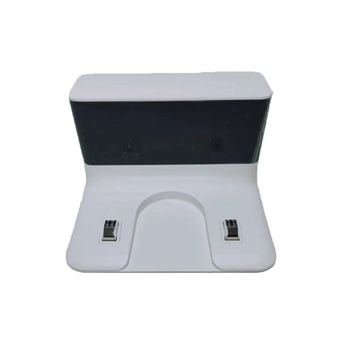 White Charging Dock For Xiaomi Mijia G1 MJSTG1 Robotic Vacuum Cleaner Replacement Docking Station Base And Charging Pad With Precise Alignment For Rock Solid Power During Recharge, white plastic dock with metal contacts