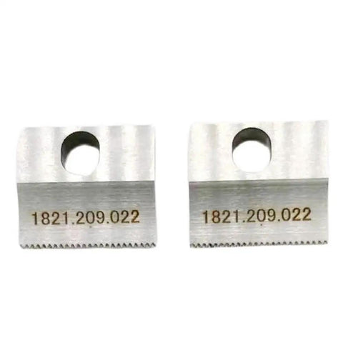 Replacement Knife Cutter Blade 1821.209.022 for Strapex STB80 and Orgapack ORT400 Battery Powered Plastic Strapping Tools, OEM Grade Precision, Durable Steel, Quick Install, Consistent Cuts, two steel blades