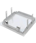 No Sweat Push To Open Metal Access Panel 6 X 6 Inches Dang Durable Galvanized Steel with self-closing cover features.