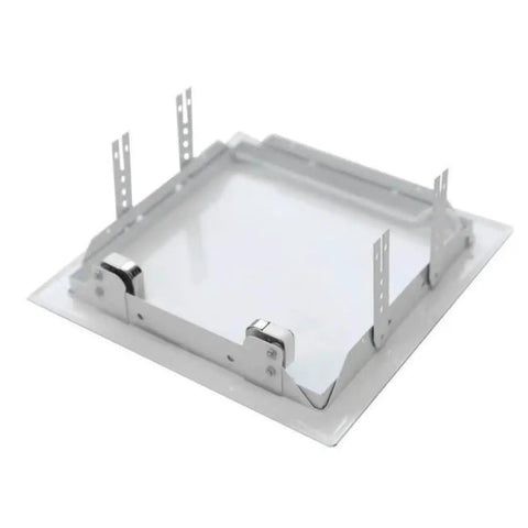 No Sweat Push To Open Metal Access Panel 6 X 6 Inches Dang Durable Galvanized Steel with self-closing cover features.