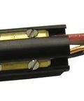 Close-up of Underground Cable Splice Kit for waterproof splicing, 14-8 AWG UF copper wire, with 8 inch heat shrink and connectors.