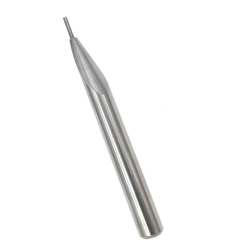 Heavy Duty Cylindrical Pin Probe Insert With 1.5mm Tungsten Carbide Tip, 8mm Shank, 80mm Length For Height Gauges, Rugged Pro Grade Measurement Accessory Compatible With TESA Fowler Trimos