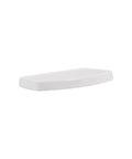 Cadet 3 Toilet Tank Cover 10 Inch White With EverClean Antimicrobial Surface Flat Tank Lid No Fuss Easy Fit