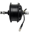 Electric Bike Hub Motor 36V 250W and 48V 350W Brushless Rear Wheel Drive, 9 Pin Connector, side view