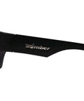 Men's Safety Glasses With Smoke Lens, Matte Black Wraparound Frame, ANSI Z87 Compliant Sunglasses With UVA And UVB Protection