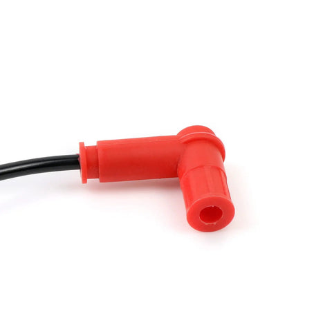Close-up of spark plug cap from G9 Golf Cart Ignition Coil CDI Box Spark Plug Kit Plug And Play Direct Replacement 1991-1995