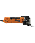 Side view of Powerful 300W Corded Oscillating Multi Tool With Variable Speed, All Metal Gearing, Dual Sided Handle, 2.5A